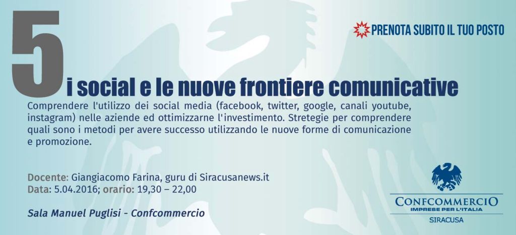 I social e le nuove frontiere comunicative