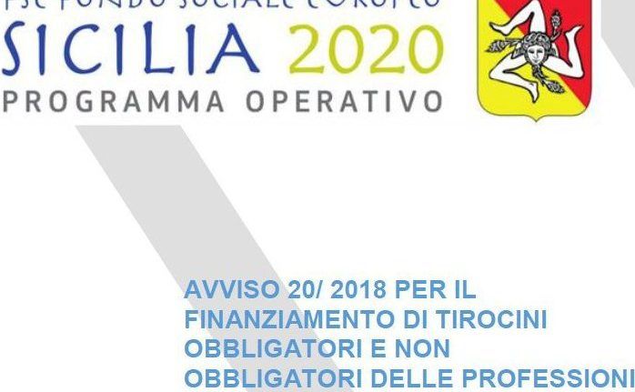 Al via la terza finestra dell`avviso 20/2018