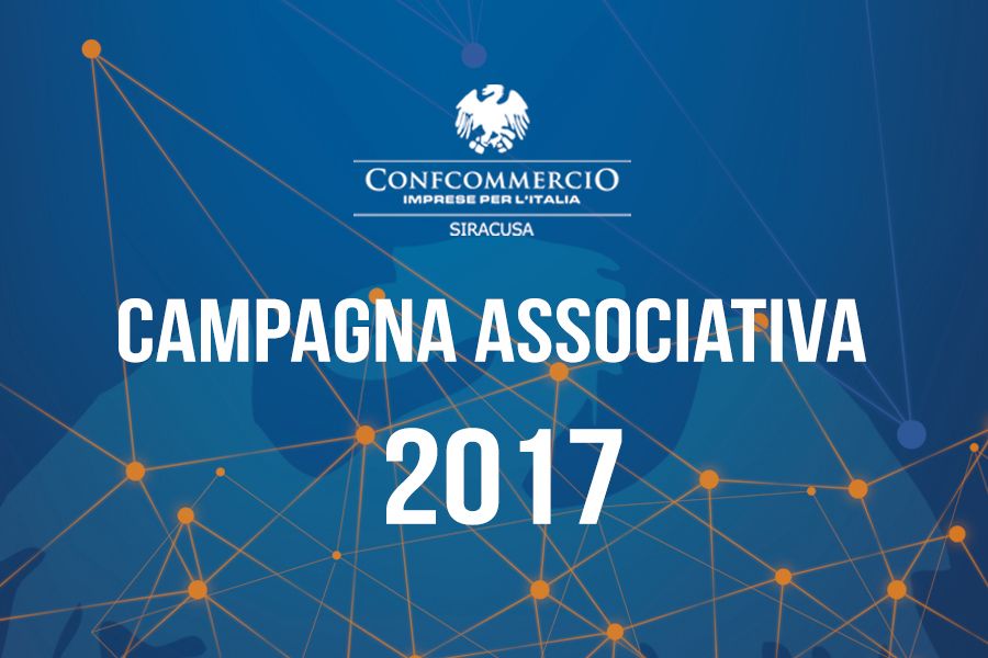 Confcommercio Siracusa ha il piacere di invitarVi alla conferenza di presentazione de “La Campagna Associativa 2017”