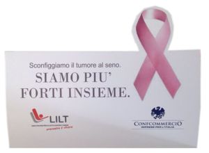 Confcommercio insieme alla Lilt a favore della prevenzione