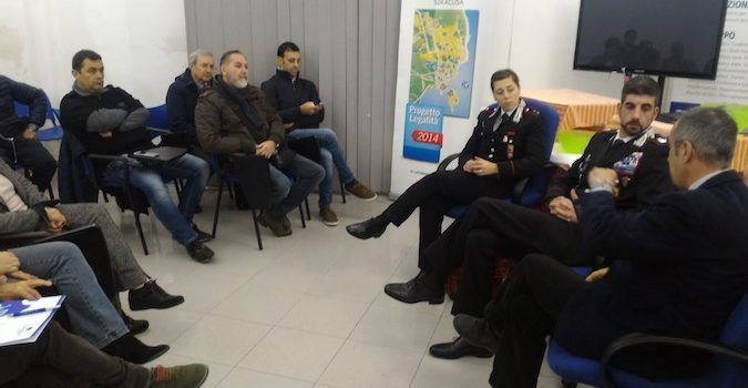 Siracusa, I Carabinieri incontrano i commercianti di Confcommercio