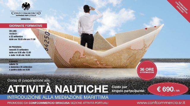 CORSO DI PREPARAZIONE ALLE ATTIVITA` NAUTICHE - INTRODUZIONE ALLA MEDIAZIONE MARITTIMA