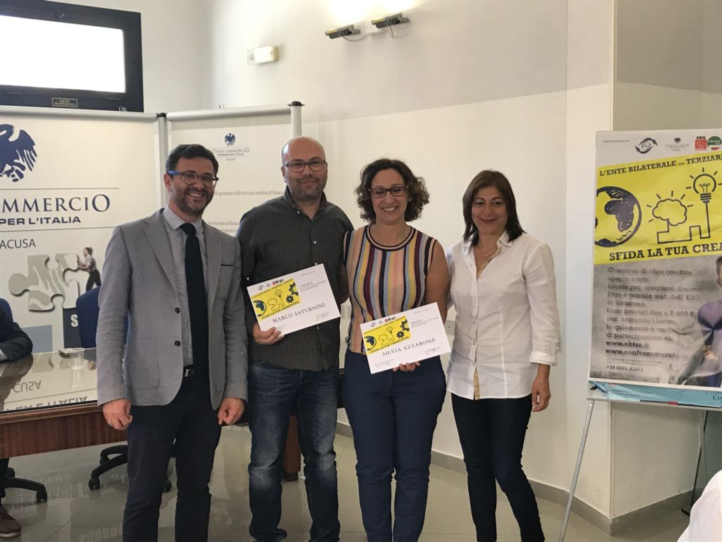 Premiati i vincitori del 1° concorso di idee dell`Ebt di Siracusa: al via l`operazione restyling 