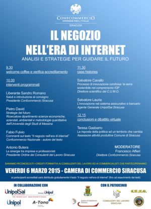 Convegno: Il negozio nell`era di internet