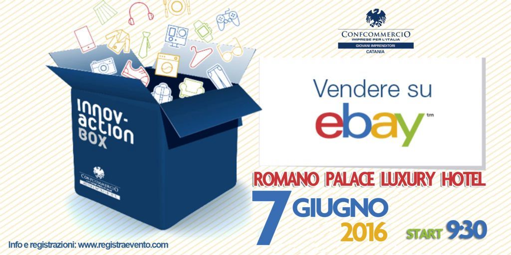 Vendere su eBay - il road show nazionale a Catania il 7 giugno