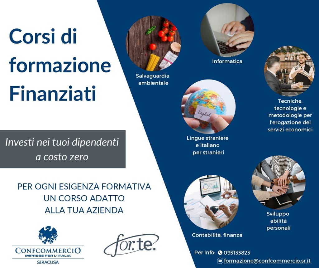 CORSI DI FORMAZIONE GRATUITI