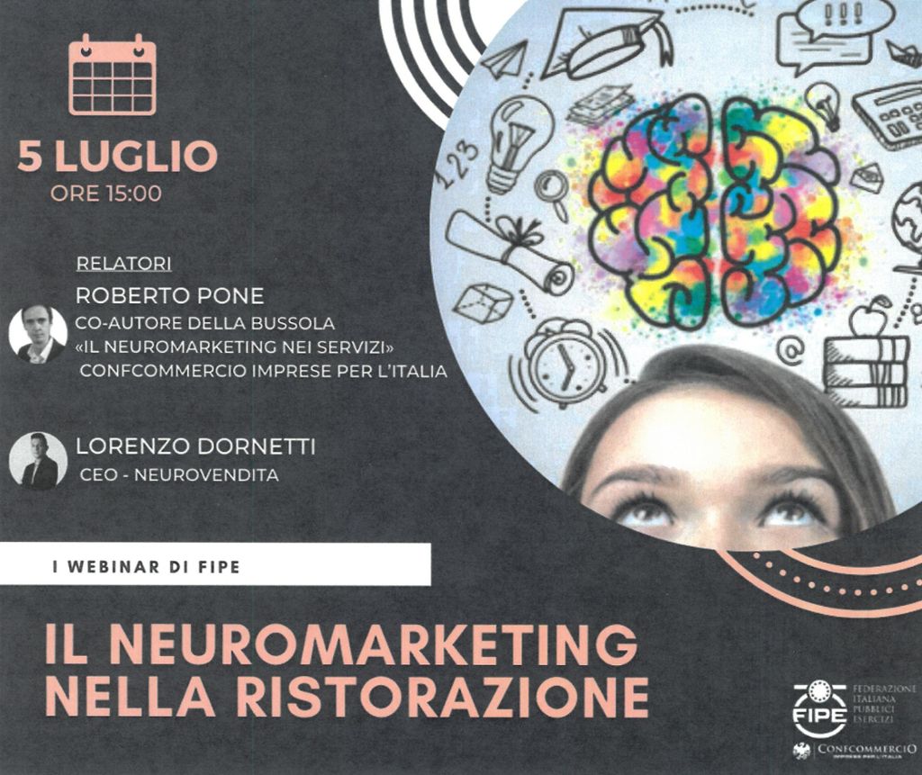 Il Neuromarketing nella ristorazione: vendere di più, vendere meglio