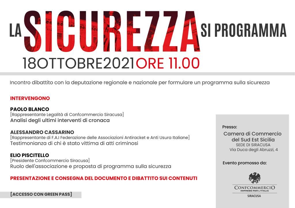 La sicurezza si programma