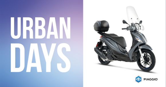 Urban Days: con il mese di Aprile arrivano i vantaggi Piaggio