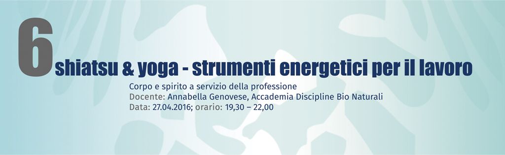 Shiatsu e yoga al servizio della tua impresa