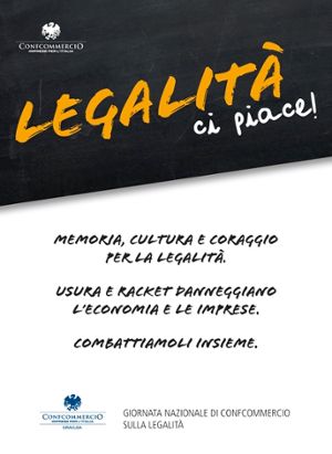 LEGALITA` CI PIACE - INVITO ALLA GIORNATA DELLA LEGALITA` 